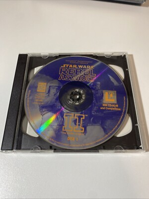 Jeu Vidéo Star Wars: Rebel Assault II - Version PC Big Box - Bon état - Manuel Inclus