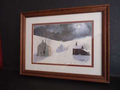 Craig Hackett Signed Matted/Framed Art Print (10 x 14'')