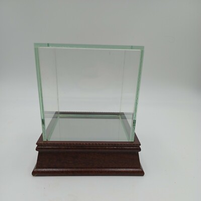 Antique Mahogany Baseball Display Case Fanatics - Main Image