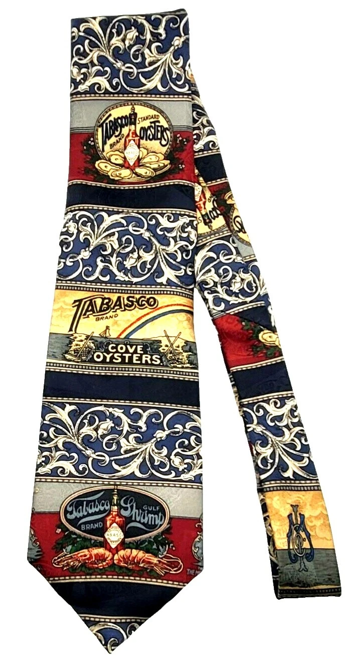 TABASCO 100% Silk Men's Ties