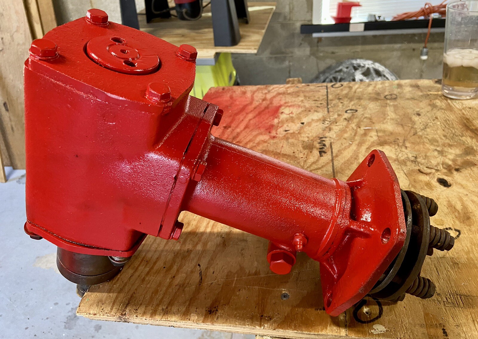 Gravely Walk Behind Brush Hog Gear Box eBay