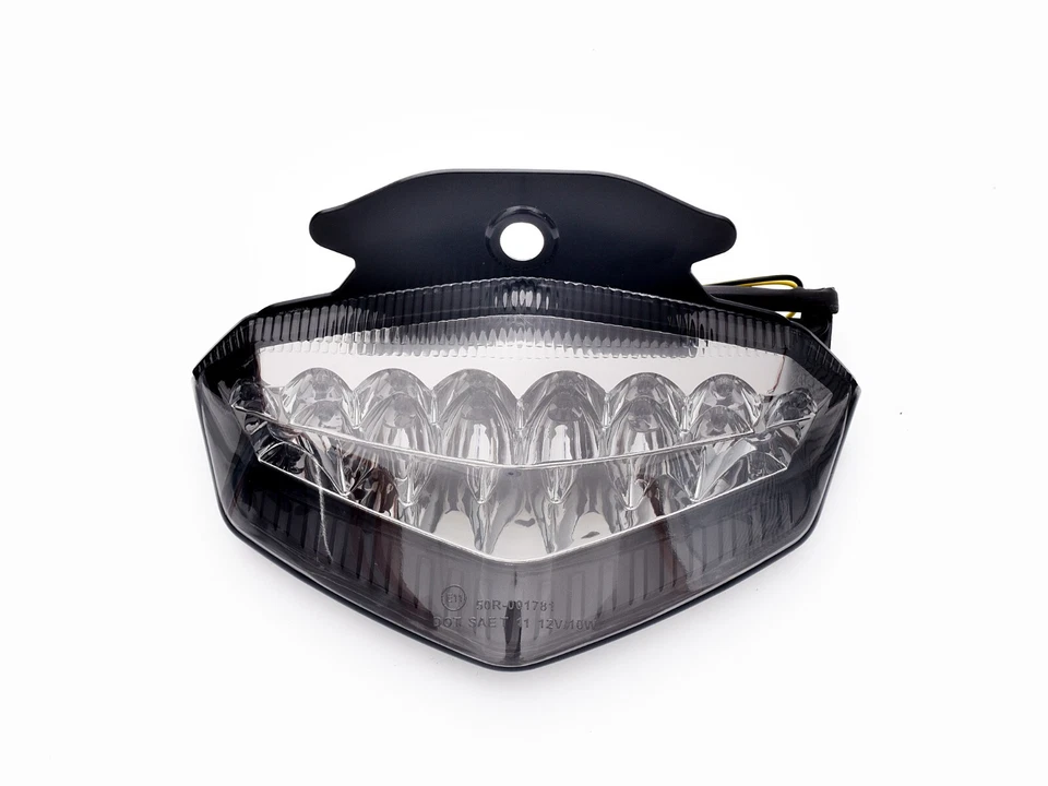 Luz trasera LED Smoke Int. Señales de giro para Ducati Hypermotard 1100 EVO 2010-2012 Foto 4 de 4