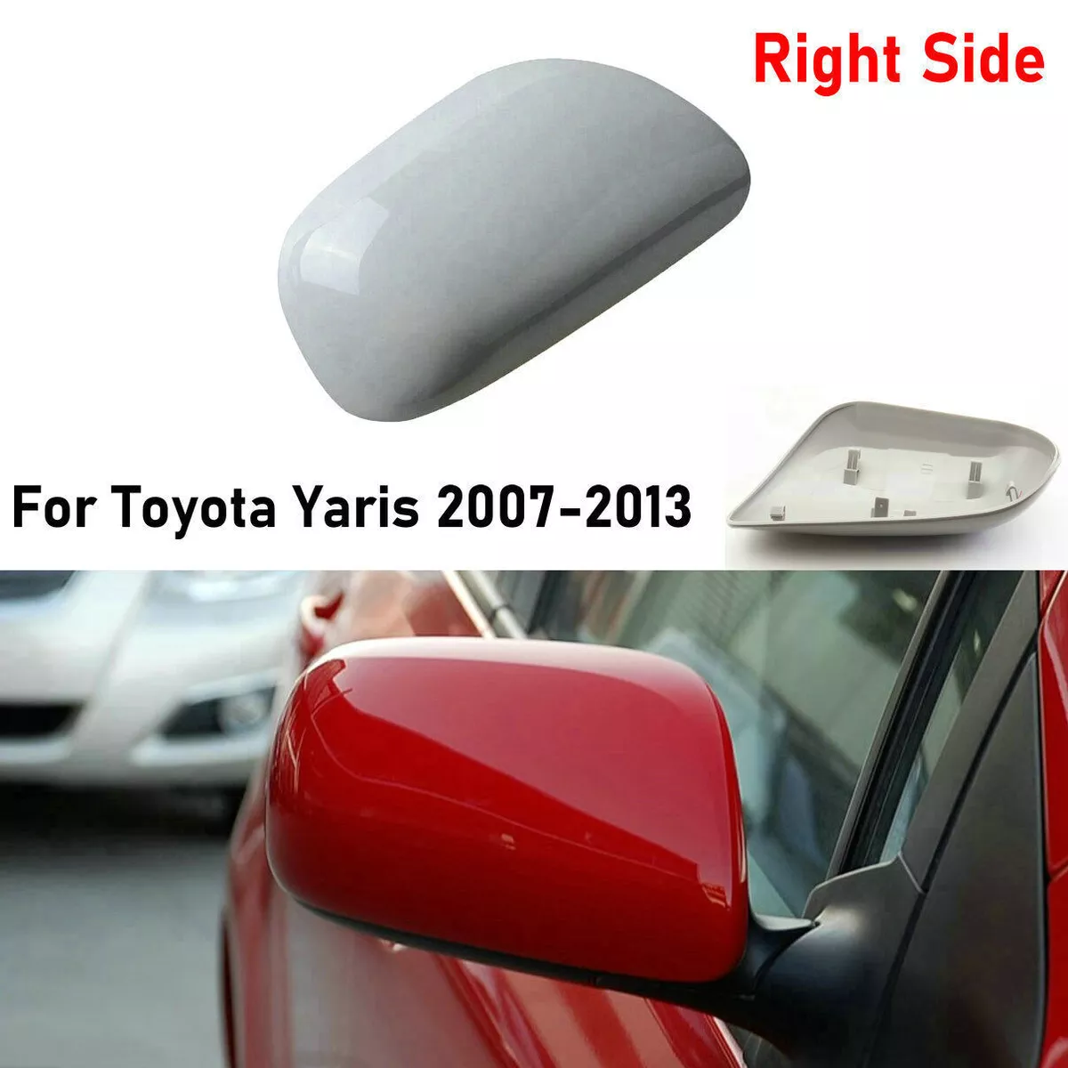 Right Passenger Side For Toyota Yaris 2007 13 Wing Door Mirror