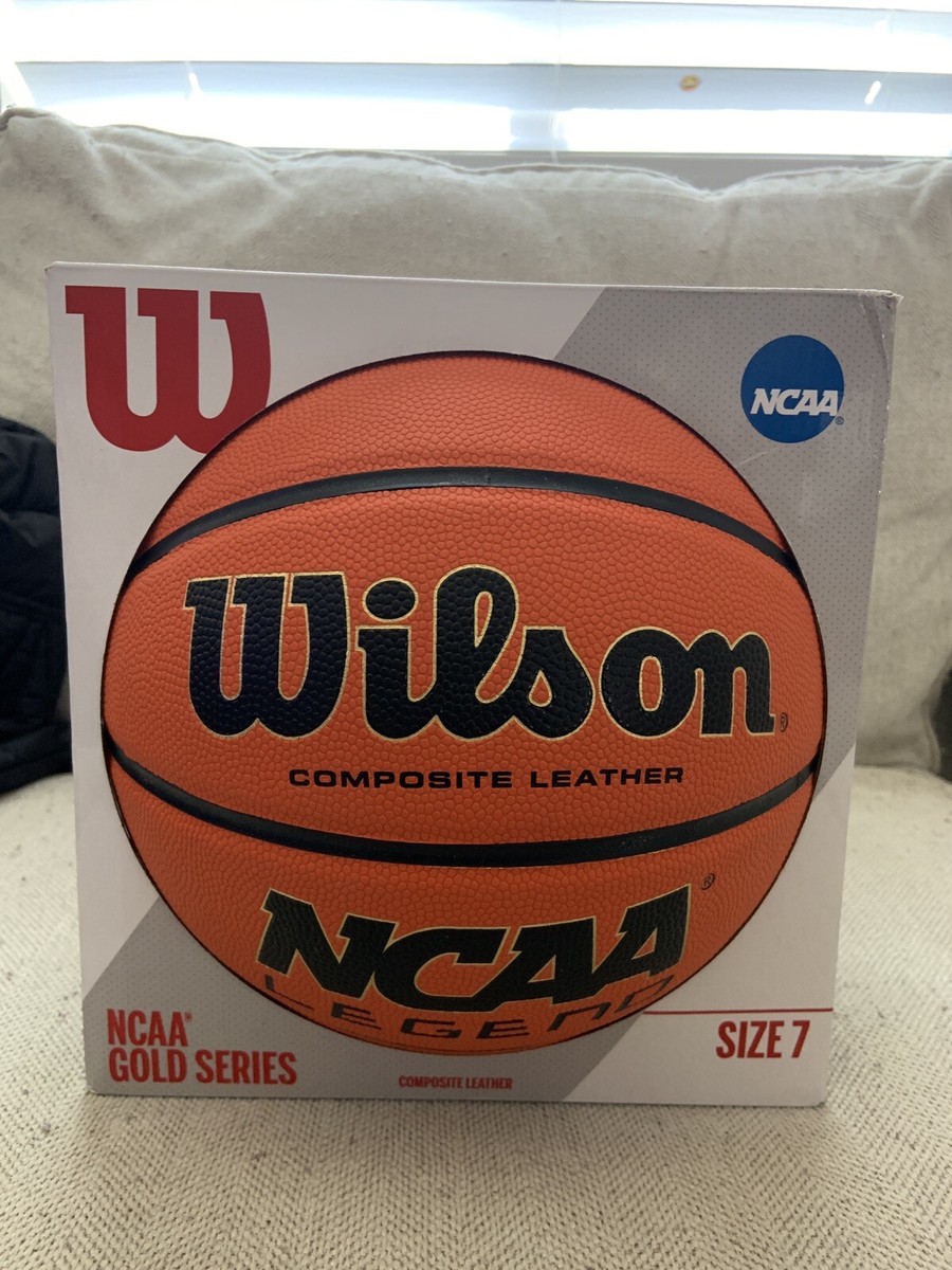 Wilson NCAA Legend Basketball Size 7 29.5” Indoor/Outdoor - New