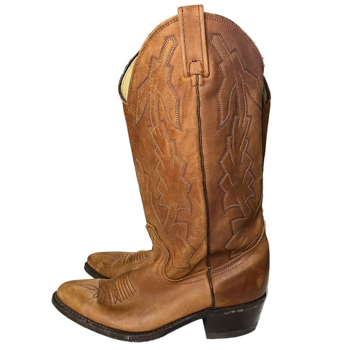 Dan Post Marlboro Leather Western Boots Men's 7.5D | eBay