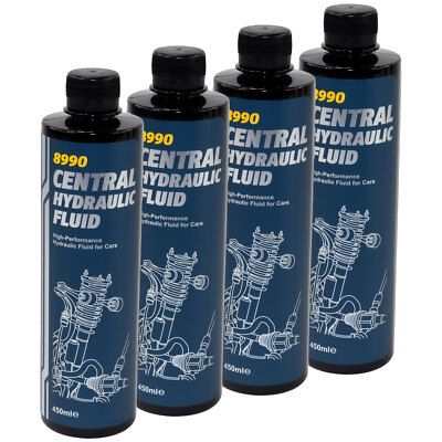 10x1 Liter MANNOL 8990 Central Hydraulic Fluid Hydrauliköl