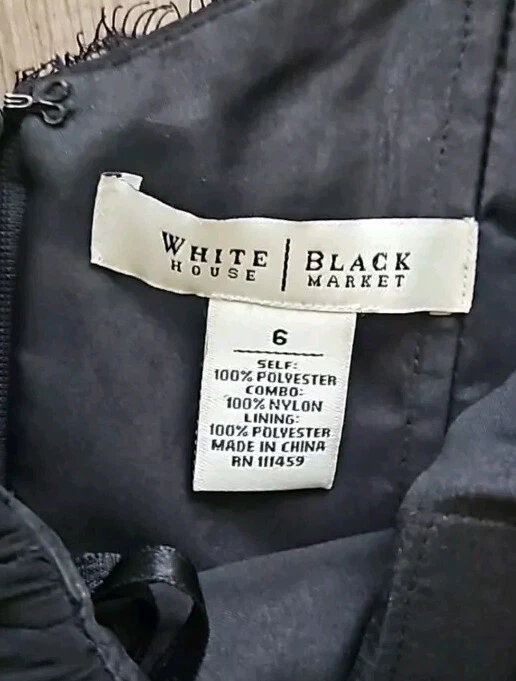 White House Black Market Halter Cocktail Dress - Women's Size 6 - Image 4 of 4