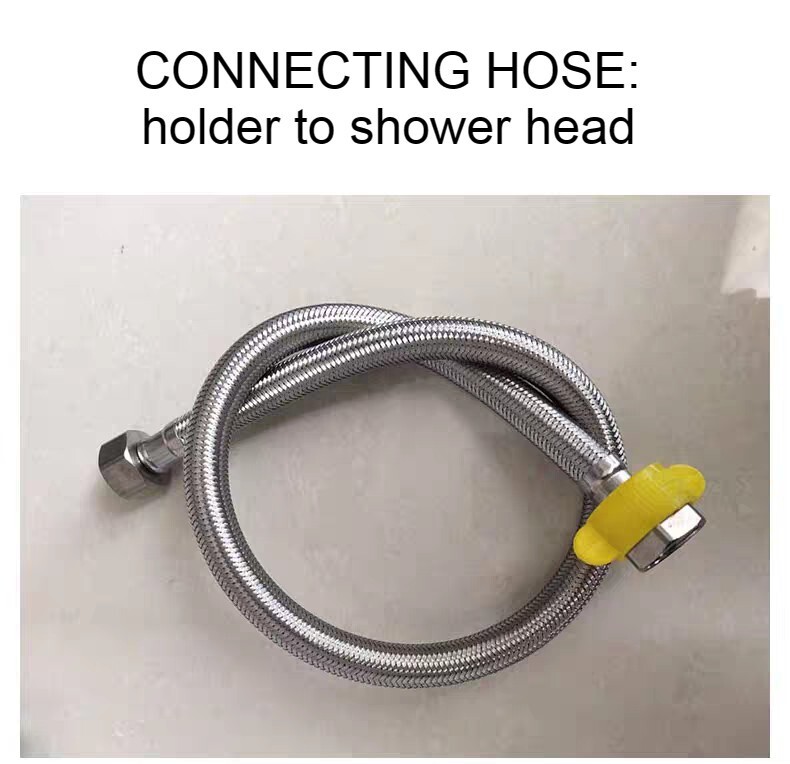Hairdressing Salon Basin Shower Head + connecting Hose + Mixer Hose