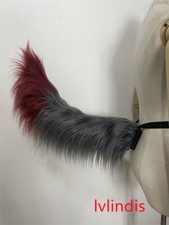 Arknights AMIYA TEXAS Plush Tail Cosplay Prop Snow Leopard Tails Fancy Costume