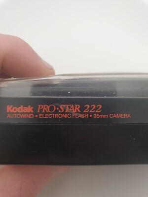 Kodak Pro- Star 222 Rare / 35 mm Film Camera Vintage 1990s | eBay