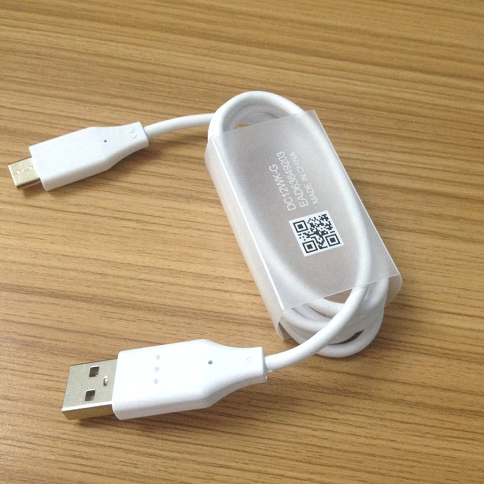Cable de fecha sincronizada de carga rápida USB A a tipo C para LG G6 G5 V20 Foto 2 de 2
