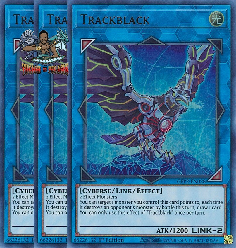 Yugioh! 3x Trackblack GFP2EN028 Ultra Rare 1st Ed NM eBay