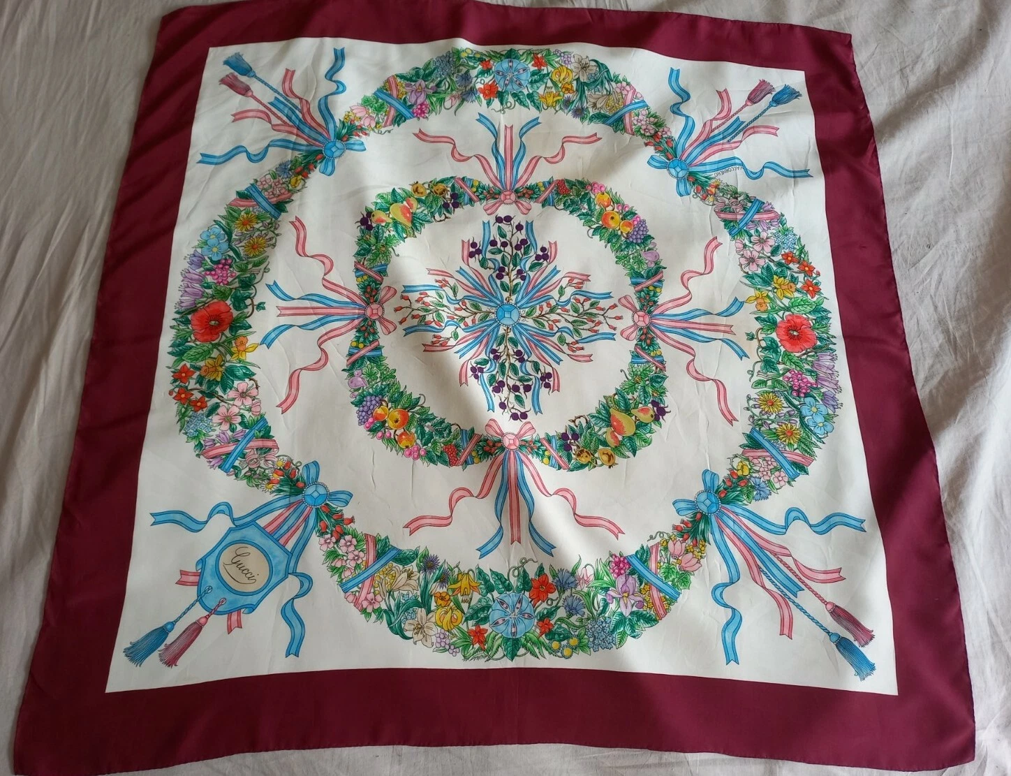 Foulard Gucci V.Accornero,Scarf Gucci V.accernero