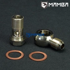 MAMBA Banjo Bolt Kit M16x1.5mm to 6AN Turbo Water / Coolant Garrett TB03 T3