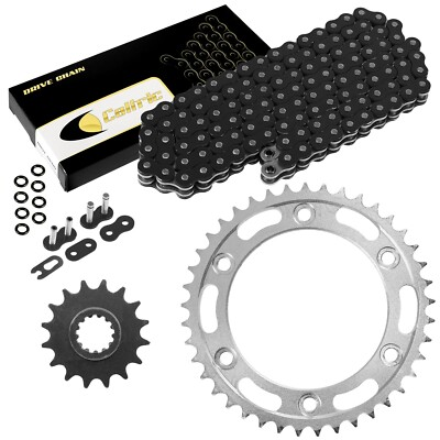 #ad #ad Black O Ring Drive Chain amp; Sprockets Kit for Honda CBR1000RR 2004 2005 $57.01