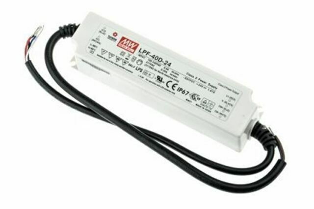 Mean Well LPF-40-24 Constant Voltage & Constant Current LED PSU 24V 1.67A 40W