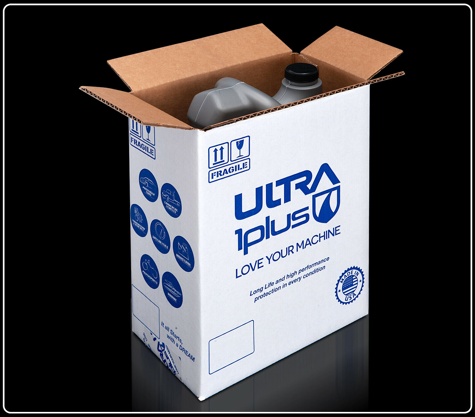 Ultra1Plus SAE 5W-30 Aceite de motor sintético completo API SP ILSAC GF-6A  - 1 galón/3.78 L