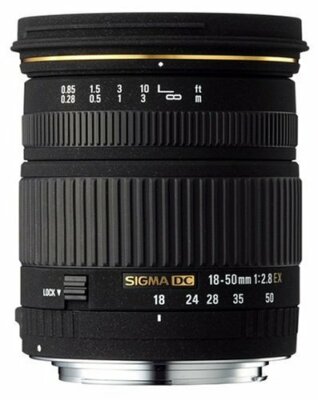 Sigma 18-50mm F2.8 EX DC Digital Only Canon EF Zoom Lens 580101