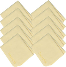 Earnestine 10 Pack 6" x 7" Premium Thick Microfiber Eyeglasses Cleaning Cloth