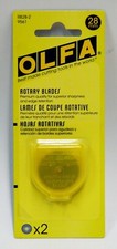 OLFA Rotary Blades, 2 blades, 28mm - NEW 