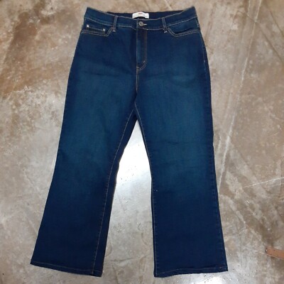 Levi's 512 Perfectly Slimming Boot Cut  Jeans Women Size 16 S/C