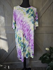 Simply Vera Wang Tie Dye Tshirt Dress XL