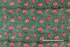 Coupon De Tissu Toile Décor Floral - 50 Cm X 50 Cm, Motif Multicolore, Pour Artisanat Et Décoration