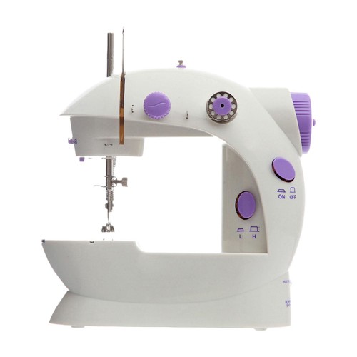 Electric Sewing Machine Small Sewing Machine Crafting Mending Overlock Portable - Picture 3 of 7