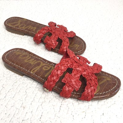 sam edelman beckie woven slide sandal