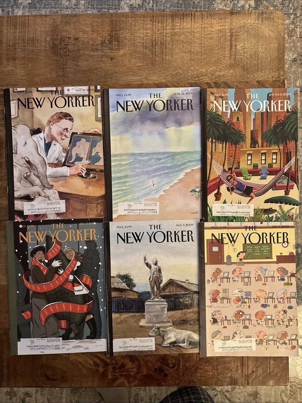 New Yorker Lot 2009. Six Issues