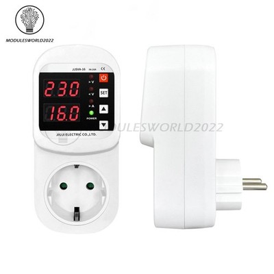 Automatic Voltage Protector Socket AC 220-V Adjustable 16A Power Surge Protector
