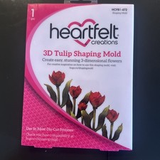 Heartfelt Creations 3D flower Shaping Mold Tulip HCFB1-472 paper crafting