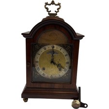 Warmink Wuba Tempus Fugit Mechanical Mantel Clock Roman Numerals