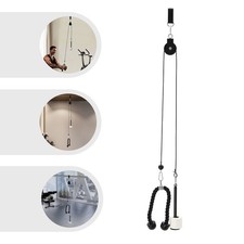 Cable Pulley System Weight Pulley Tool Training Equipment Sport 220.46lbs Home