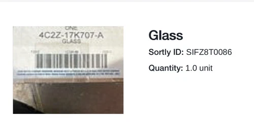 4C2Z-17K707-A Ford OEM Glass