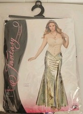 Fantasy By Fun World Mermaid Adult Costume Small 4-6  B0900