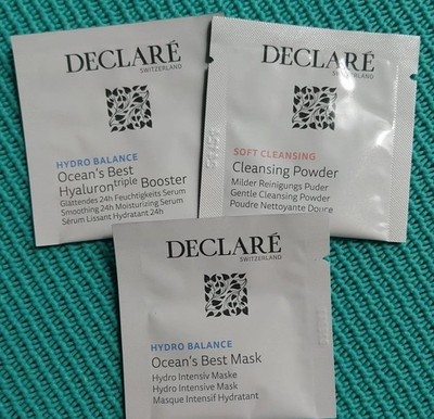 Declare,Proben,Ocean's Best Mask, Ocean's Best Hyaluro Booster, Cleansing Powder