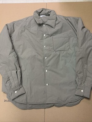 John Elliott Suffolk Overshirt Button Up Sage Men s Size Small
