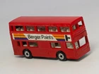 Vintage 1972 Lesney Matchbox Superfast No17 The Londoner Bus Berger Paints Red