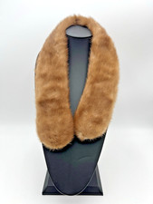 Vintage c.1950-63 Womens Fox Fur Collar Mid-Century Luxury Fashion