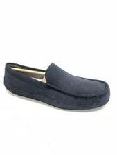 UGG Men's Alder Navy Blue Suede Loafers Slippers House Shoes 1003419 Size 9