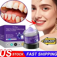 NEW Dental restoration mineral powder, mineral tooth powder, teeth whitening US