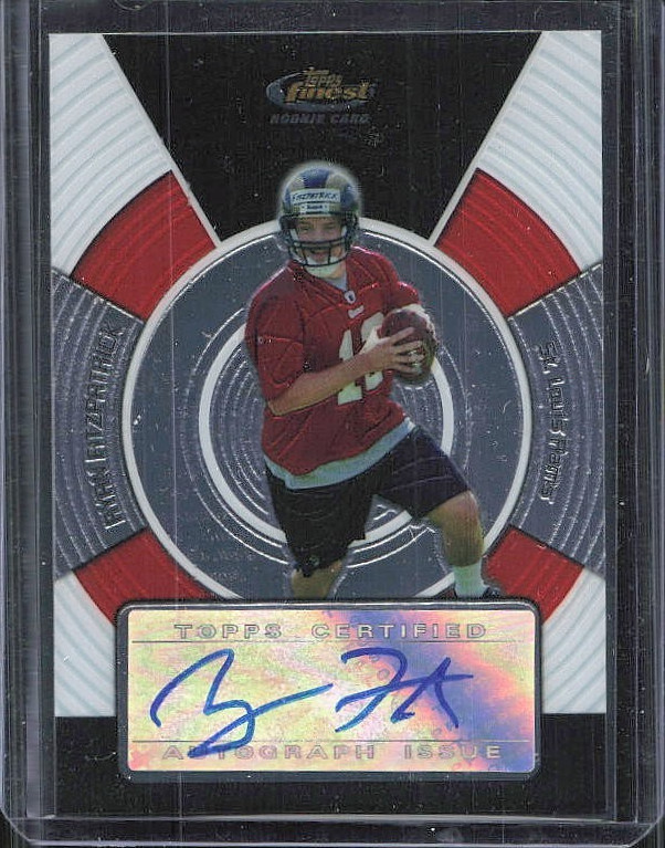 Ryan Fitzpatrick AUTO~RC Topps Finest 2005 True Rookie Autograph SP Fitzmagic 05