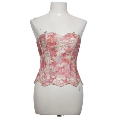 PrettyLittleThing, Korsett, Größe: 40, Pink/Mehrfarbig, Elasthan/Polyester #uEi