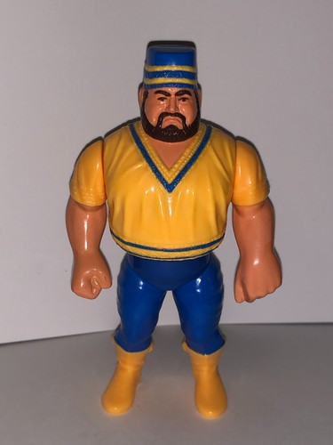 WWF Hasbro Blue Card Series 1 AKEEM *MINT* Wrestli...