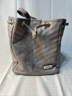 Bella Russo Bag Womens Backpack Synthetic Leather Vinyl Quilted