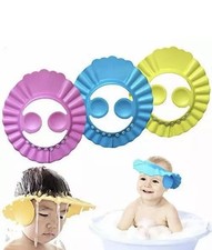New Adjustable Kids Baby Shampoo Bath Bathing Shower Cap Hat Wash Hair Shield