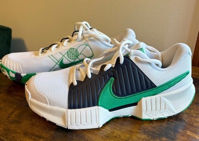 Nike Zoom Challenge White Thunder Blue Green Pickleball FQ4154-101