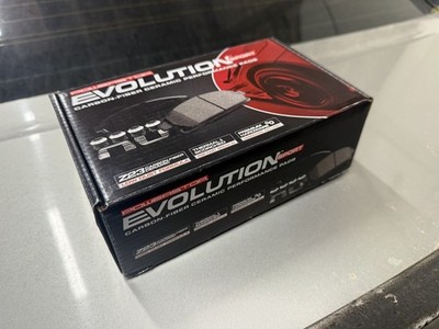 POWERSTOP Z23-530 EVOLUTION SPORT CARBON CERAMIC BRAKE PADS MITSUBISHI DODGE