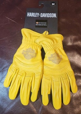 Harley-Davidson Helm Leather Full-Finger Work Gloves 98153-23VW Women's Medium